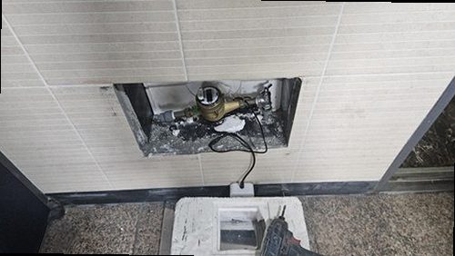 강화군 누수탐지 양사면 전원주택 1층 다용도실 시공 후기 사진