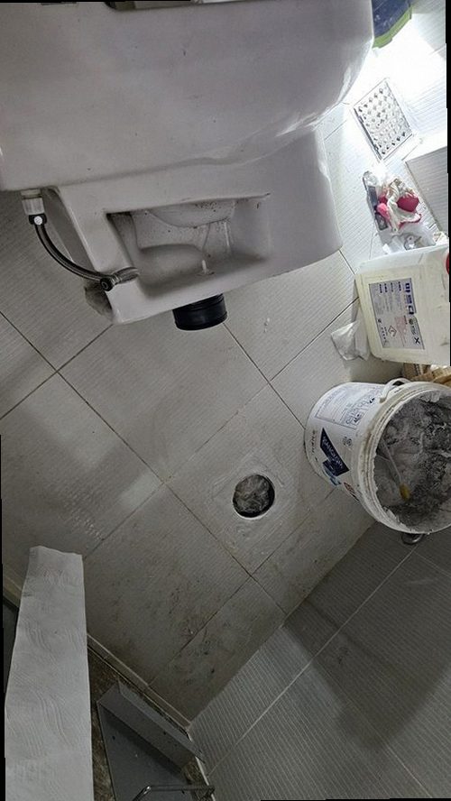 아산시 누수탐지 둔포면 연립주택 2층 욕실 앞 복도 시공 후기 사진