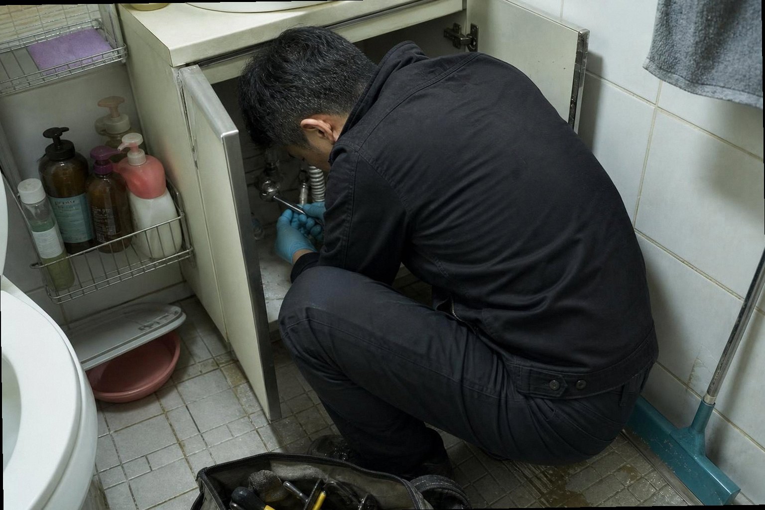 양천구 누수탐지 현장 작업 양천구 누수탐지 현장 작업