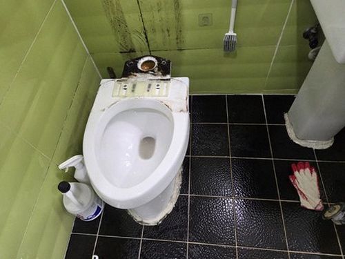은평구 누수탐지 신사동 빌라 1층 욕실 벽 시공 후기 사진