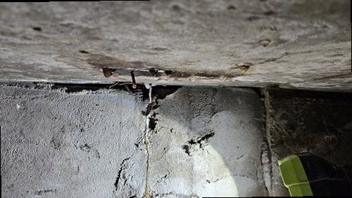 과천 누수탐지 원문동 빌라 4층 세탁실 벽면 시공 후기 사진