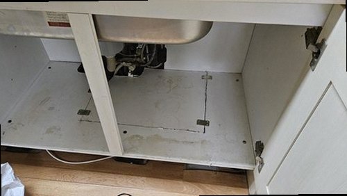 군포 누수탐지 산본동 아파트 9층 주방 싱크대 시공 후기 사진