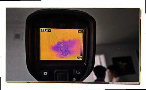옹진군 누수탐지 싱크대 주변 벽지와 하부장 내부의 누수 흔적을 확인하는 모습