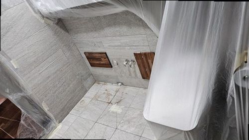 구리 누수탐지 수택동 아파트 6층 작은방 욕실 인접 벽 시공 후기 사진