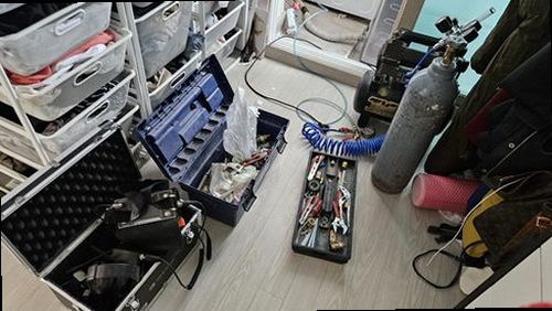 파주 누수탐지 행주동 다세대주택 시공 후기 사진
