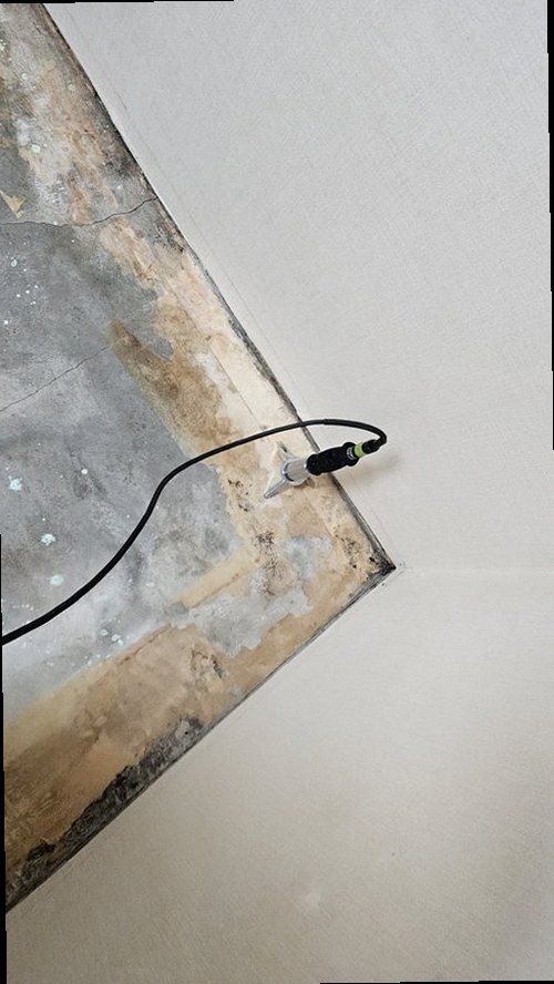 포천 누수탐지 화현면 다가구주택 2층 거실 천장 시공 후기 사진