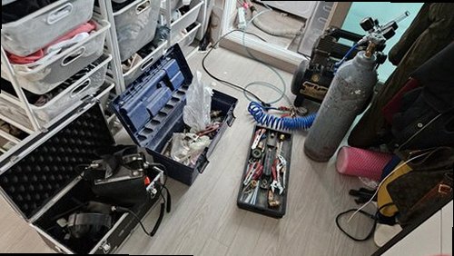 수지구 누수탐지 신봉동 아파트 13층 작은방 바닥 시공 후기 사진