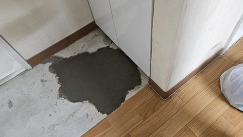 누수탐지 배관 점검 결과를 정리한 보고서 자료