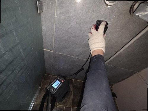 노원구 누수탐지 월계동 아파트 3층 현관 벽면 시공 후기 사진