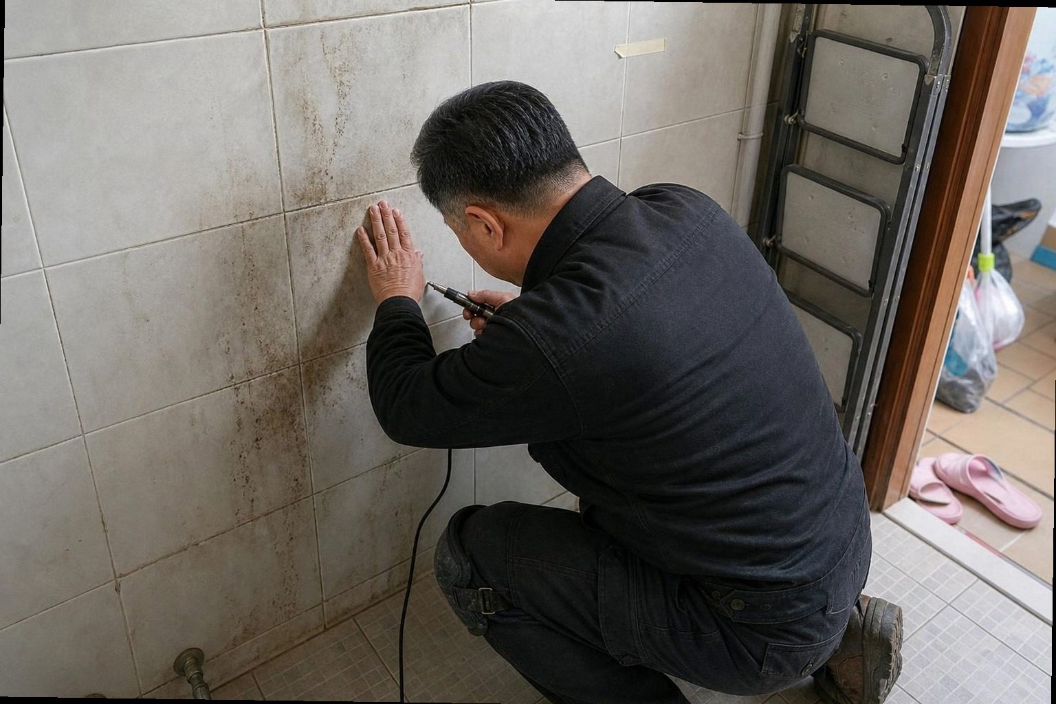 성동구 누수탐지 현장 작업