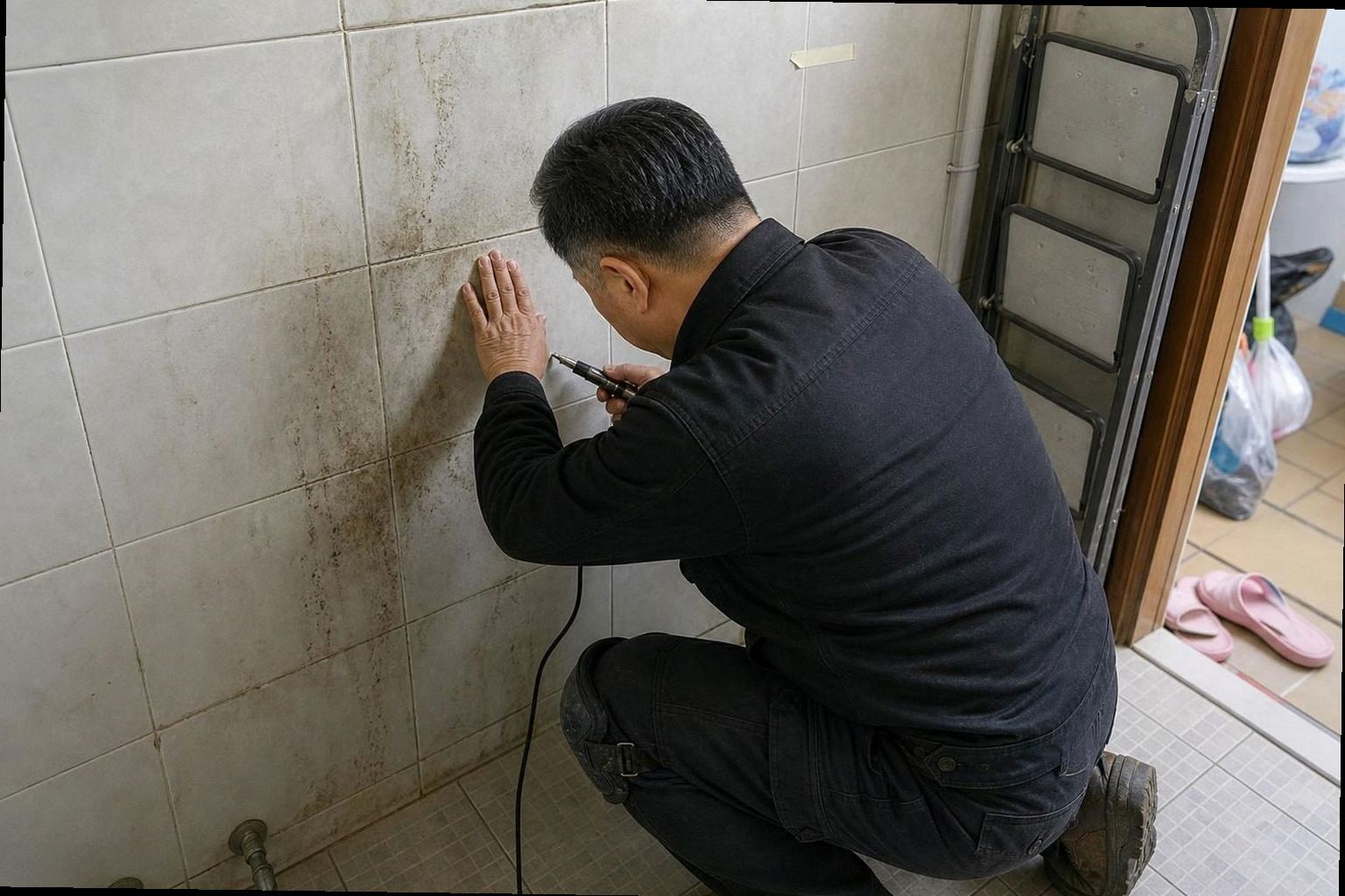 성북구 누수탐지 현장 작업