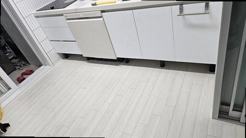 시흥 누수탐지 장현동 아파트 5층 주방 벽면 시공 후기 사진