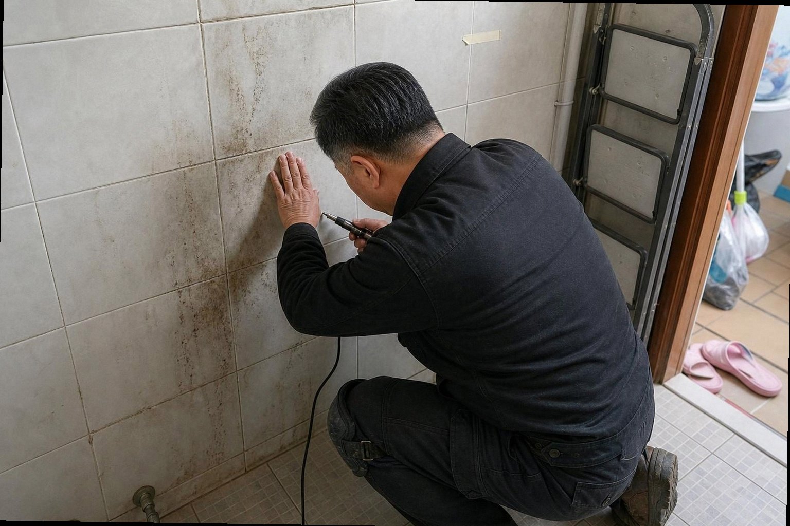 중원구 누수탐지 현장 작업 중원구 누수탐지 현장 작업