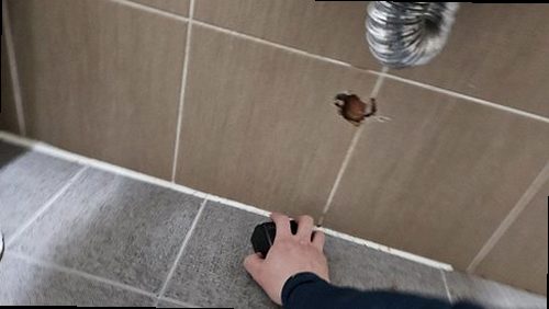 만안구 누수탐지 석수동 오피스텔 8층 욕실 앞 시공 후기 사진