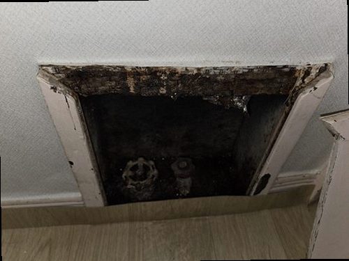 제물포구 누수탐지 관교동 빌라 4층 안방 천장 시공 후기 사진