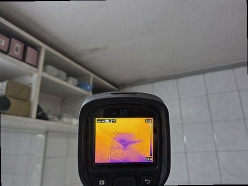 누수탐지 배관 압력과 물자국의 위치를 함께 확인하는 진단 과정