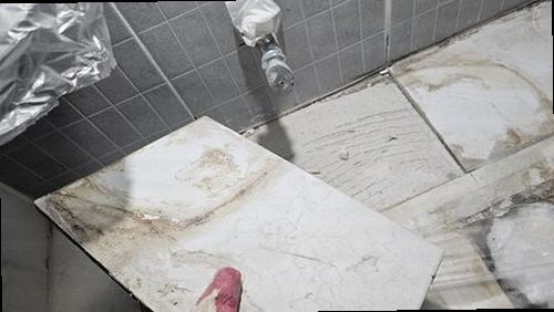 가평 누수탐지 조종면 상가 1층 남자화장실 시공 후기 사진