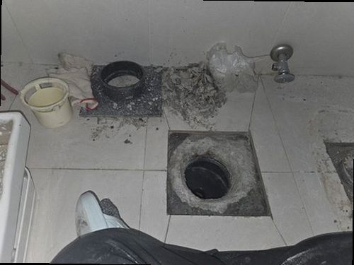 시흥 누수탐지 배곧동 오피스텔 7층 욕실 바닥 시공 후기 사진