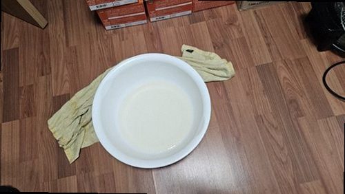 여주 누수탐지 가남읍 아파트 5층 거실 바닥 시공 후기 사진