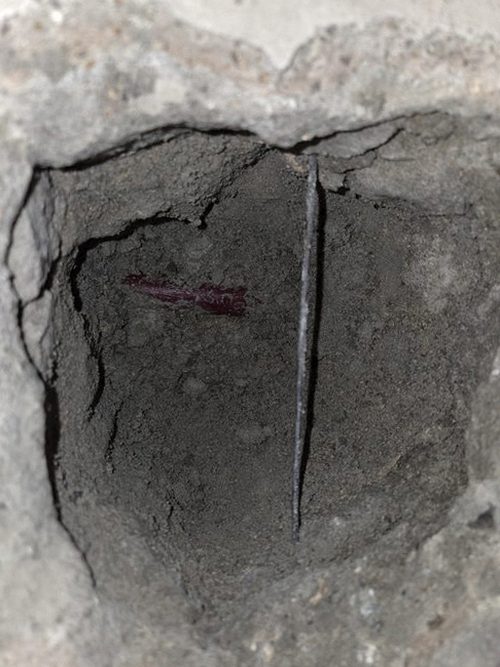 누수탐지 점검 결과를 정리한 기록 자료