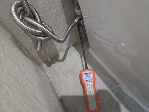 누수탐지 금곡동 누수탐지 빌라 욕실 벽면 물자국 직접 확인해 보니
