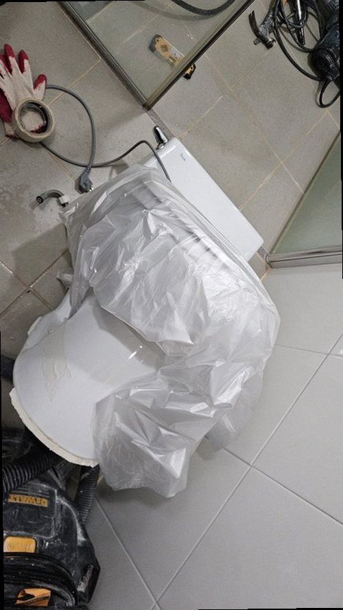 송파구 누수탐지 석촌동 아파트 6층 욕실 바닥 시공 후기 사진