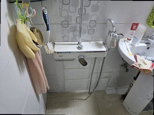 구리 누수탐지 교문동 빌라 1층 욕실 문틀 시공 후기 사진