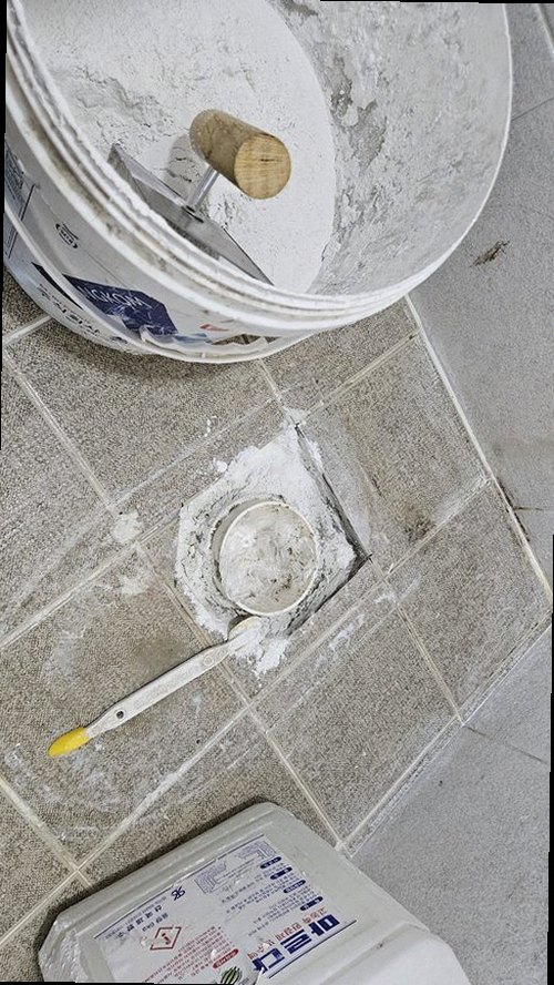 덕양구 누수탐지 화전동 빌라 1층 세탁실 시공 후기 사진