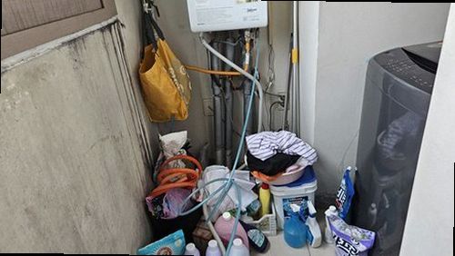 양평 누수탐지 양서면 빌라 3층 세탁실 베란다 쪽 시공 후기 사진