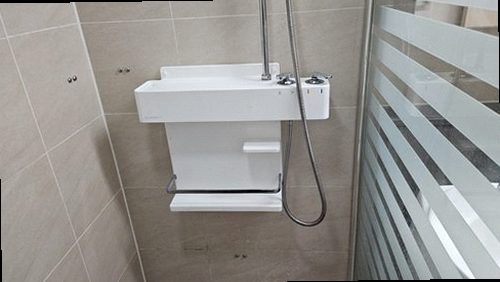포천 누수탐지 소흘읍 상가건물 2층 화장실 옆 벽 시공 후기 사진