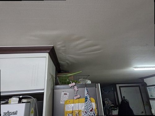 영종구 누수탐지 을왕동 아파트 6층 거실 창가 시공 후기 사진