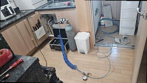 양주 누수탐지 회정동 상가 2층 천장 시공 후기 사진
