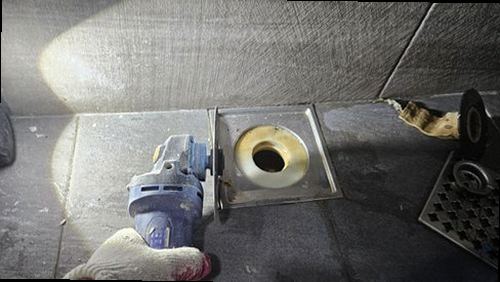 오산 누수탐지 중앙동 상가 1층 천장 조명 주변 시공 후기 사진