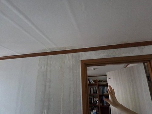 만안구 누수탐지 안양동 오피스텔 10층 안방 천장 시공 후기 사진
