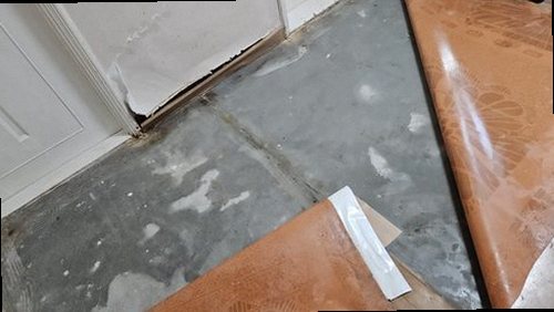 처인구 누수탐지 역북동 오피스텔 9층 거실 바닥 시공 후기 사진