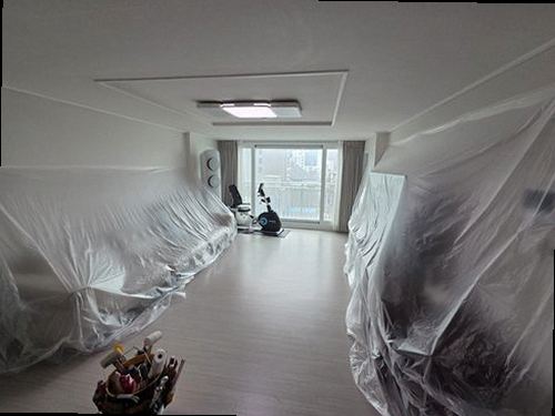 병점구 누수탐지 병점동 아파트 10층 거실 천장 시공 후기 사진