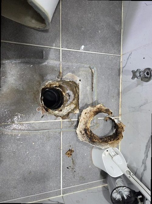 과천 누수탐지 중앙동 상가 1층 화장실 안쪽 시공 후기 사진