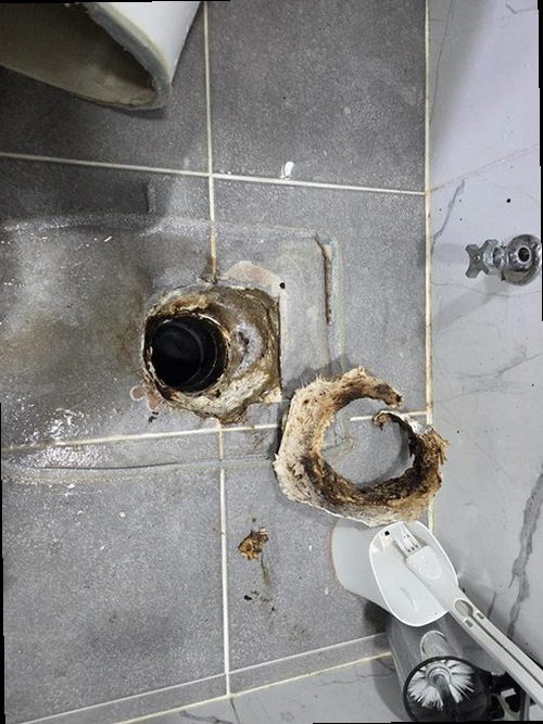 안성 누수탐지 일죽면 상가 1층 천장 위 시공 후기 사진