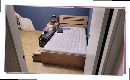 여주 누수탐지 싱크대 하부장과 벽면의 누수 흔적을 확인하는 현장