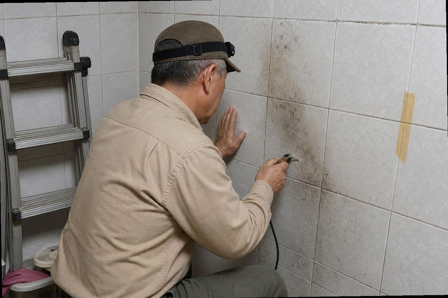 오산 누수탐지 현장 작업