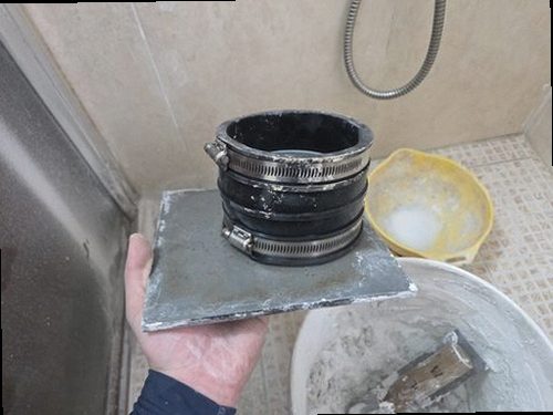 미추홀구 누수탐지 도화동 상가 2층 화장실 아래 천장 시공 후기 사진