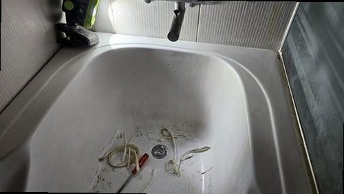 군포 누수탐지 산본동 상가 1층 화장실 앞 시공 후기 사진