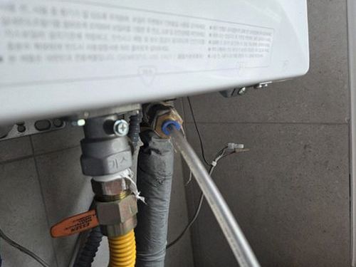 누수탐지 염리동 누수탐지 린나이보일러17 배관 누수 실제 사례