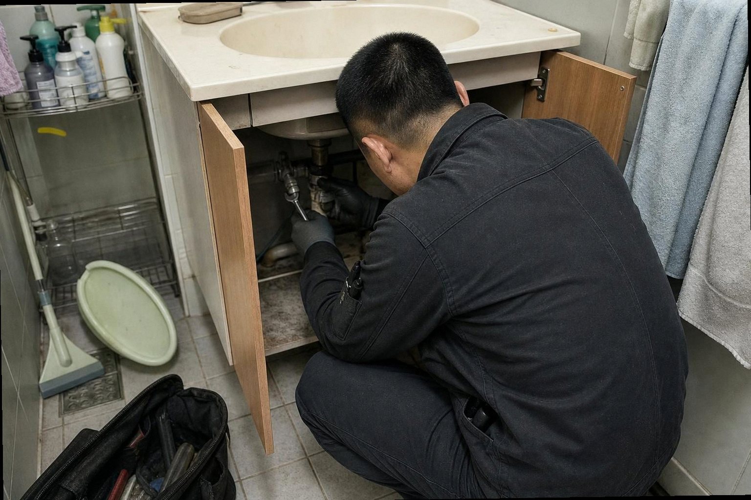 양천구 누수탐지 현장 작업