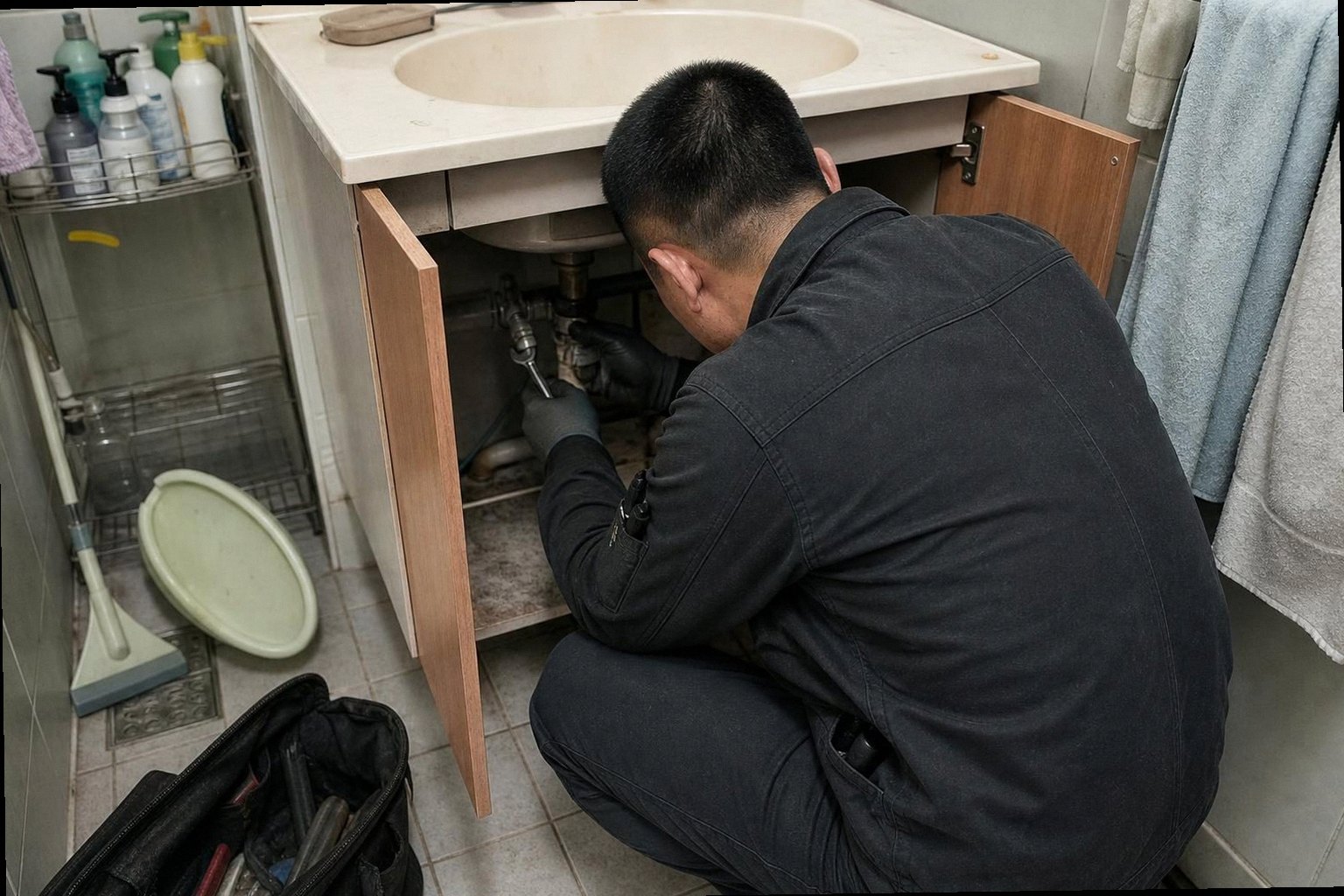 영등포구 누수탐지 현장 작업