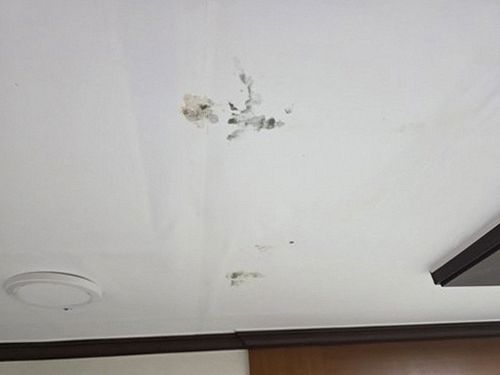 동안구 누수탐지 귀인동 아파트 10층 거실 벽면 시공 후기 사진