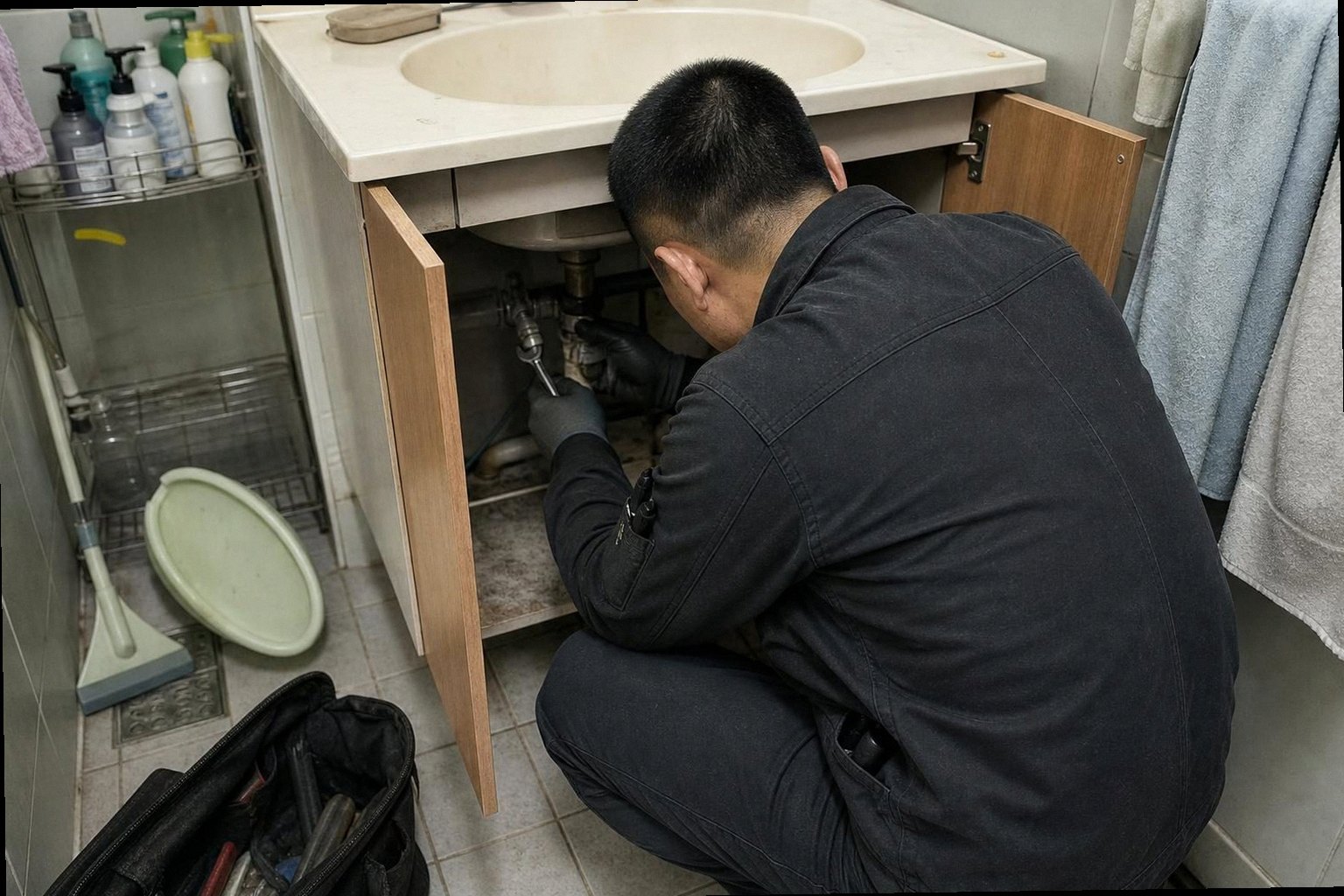 일산서구 누수탐지 현장 작업
