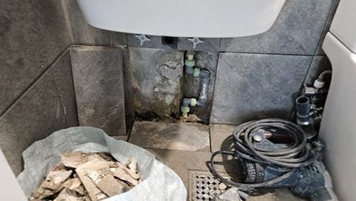 처인구 누수탐지 마평동 상가 1층 천장 시공 후기 사진