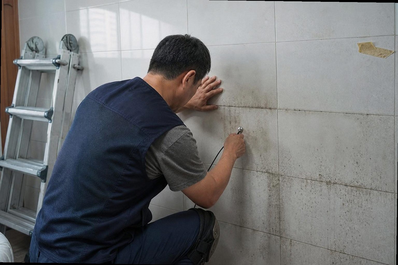 강북구 누수탐지 현장 작업