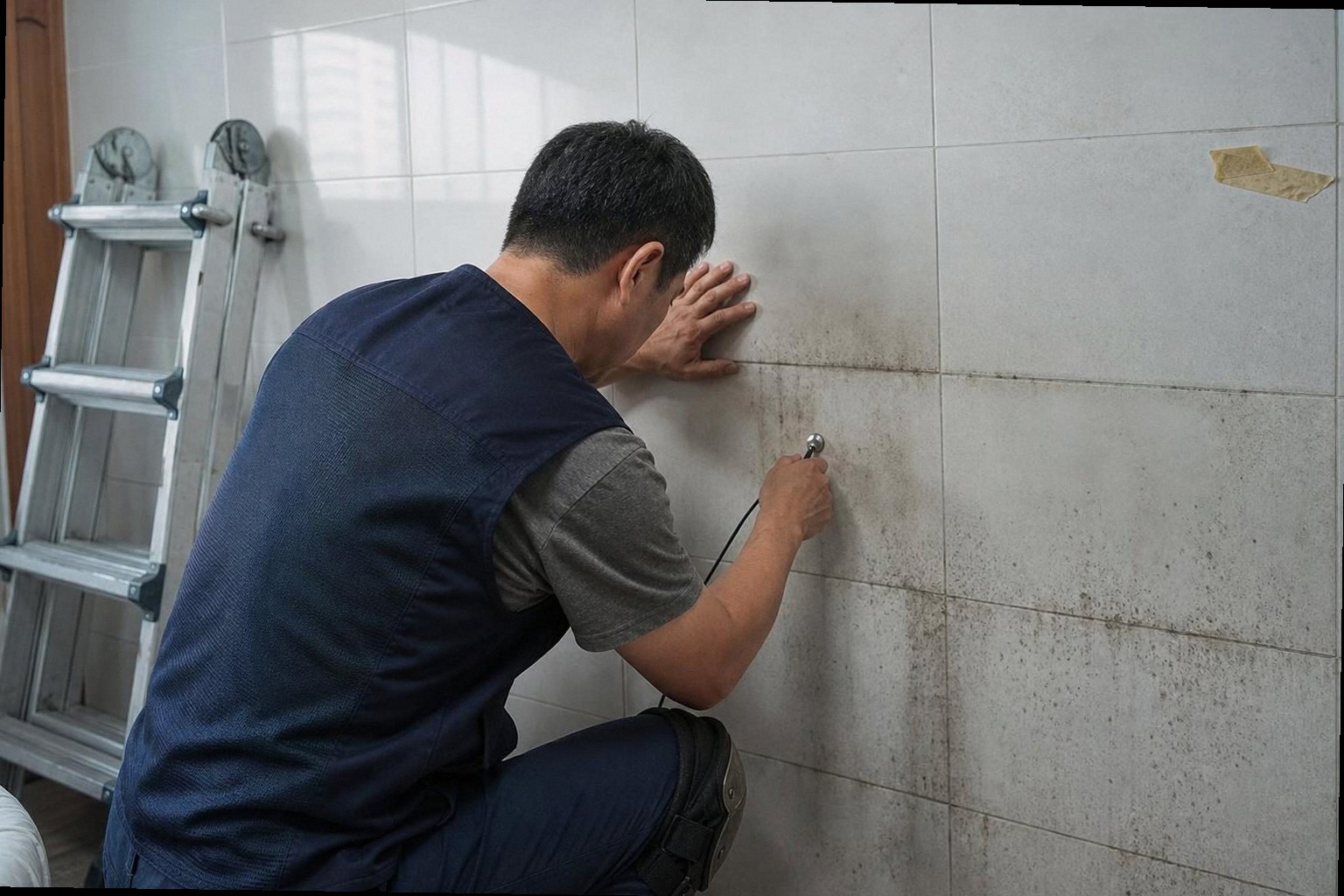 노원구 누수탐지 현장 작업 노원구 누수탐지 현장 작업